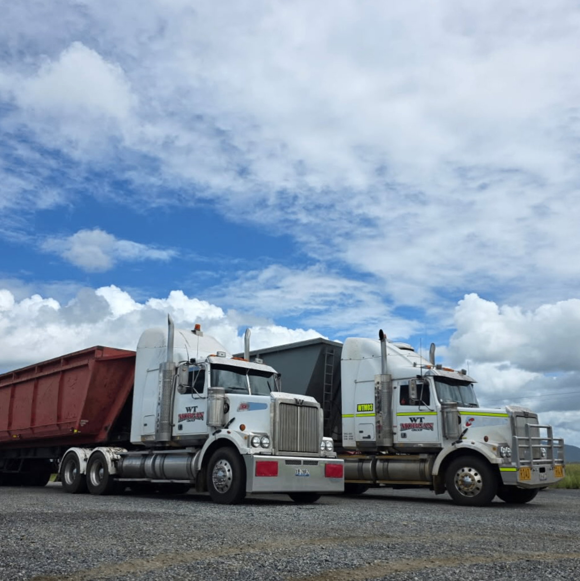 Queensland, fleet lineup and heavy haulage, WT Morgan Group