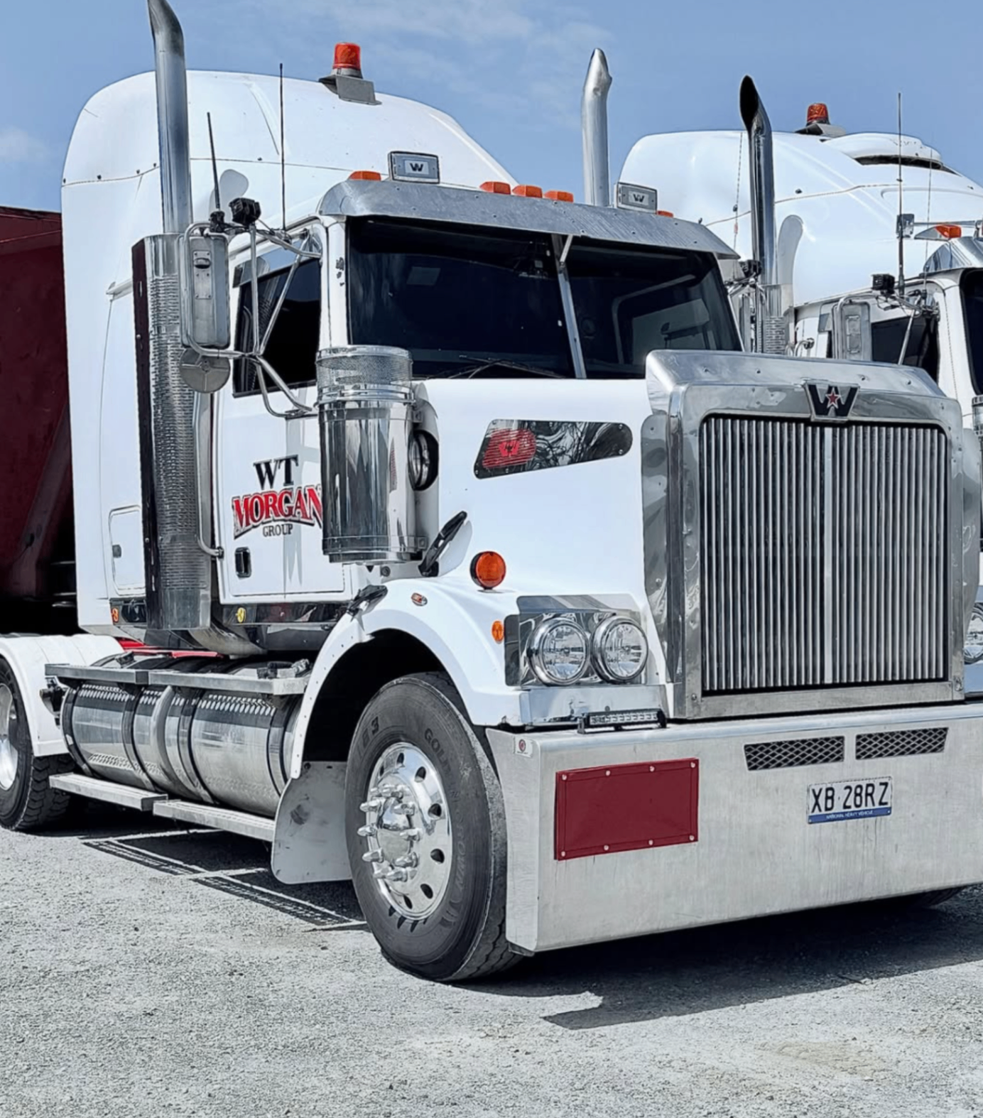 Brisbane, prime mover close-up, WT Morgan Group