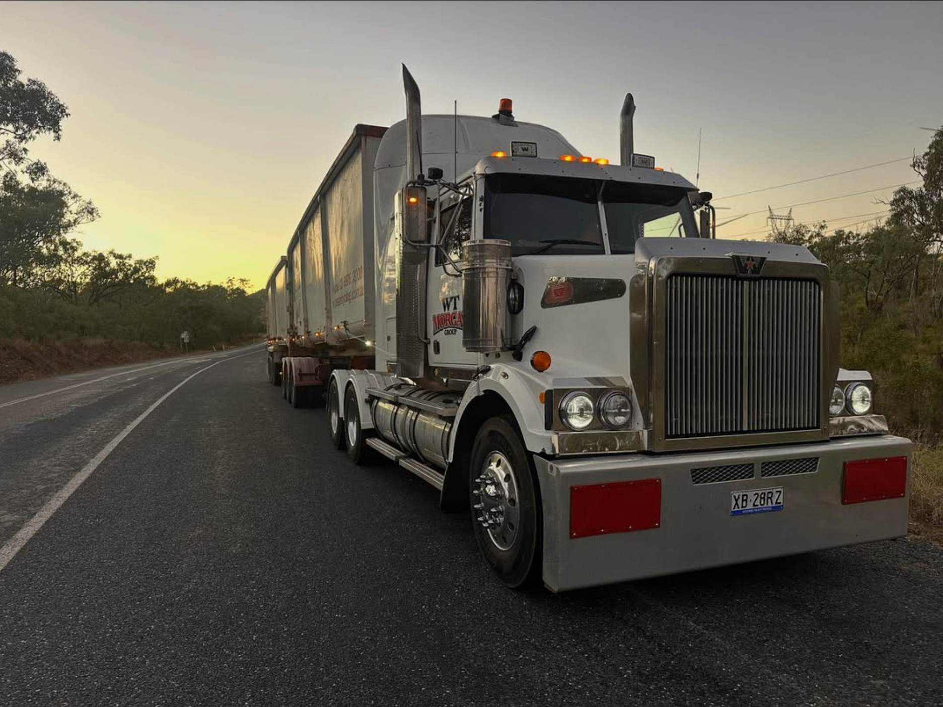 Queensland, road freight and heavy haulage fleet, WT Morgan Group